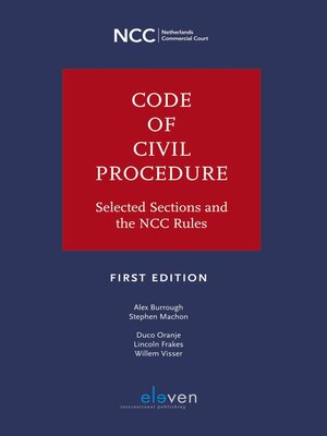 cover image of Code of Civil Procedure
